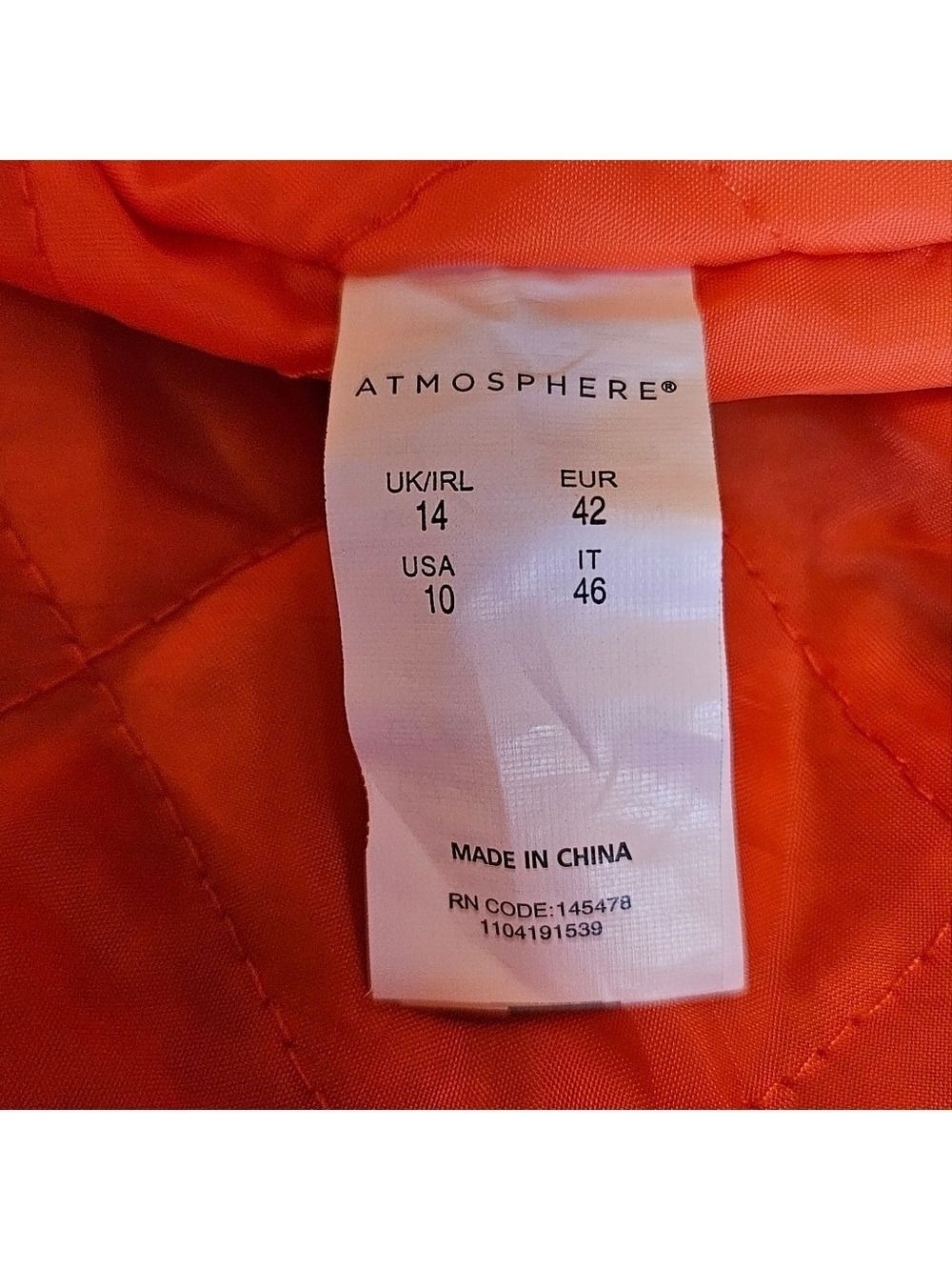 Atmosphere Green Bomber Jacket with Super Cool Unique Patches, Zippers, Size 10 - Picture 11 of 12